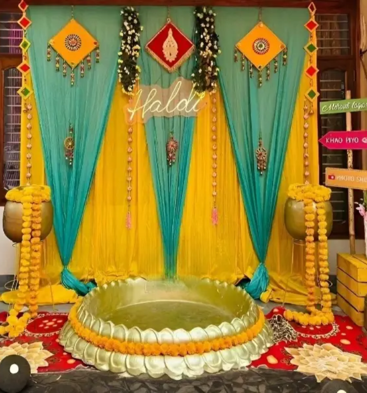 Haldi Decorations